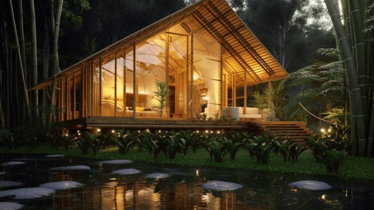 Construction en bambou